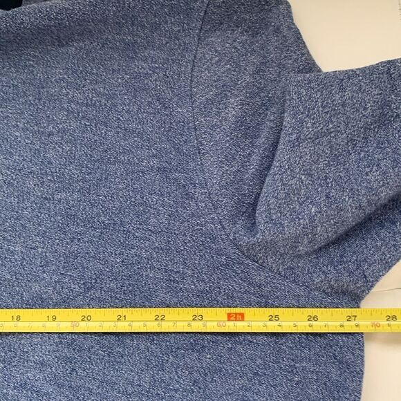 UNTUCKIt Trey French Terry Men's Blue Henley Shirt Long Sleeve Soft Size XXXL - Picture 4 of 10